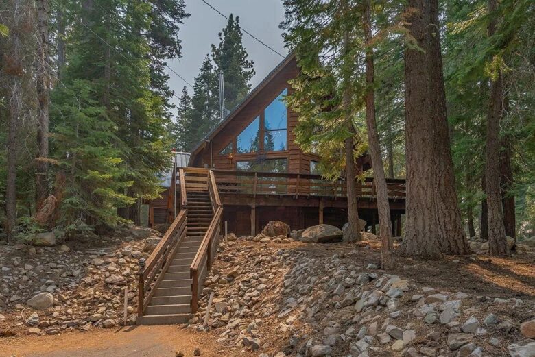 Home Exchange in Tahoma, CA, A-frame cabin near Lake Tahoe