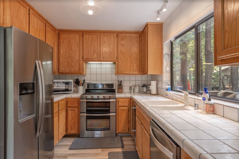 Home Exchange in Tahoma, CA, upgraded stainless steel appliances