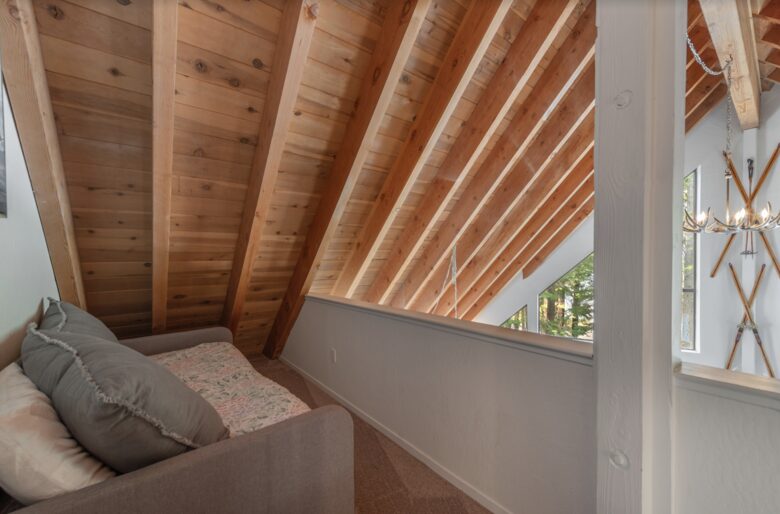 Home Exchange in Tahoma, CA, cozy loft space with extra sleeping