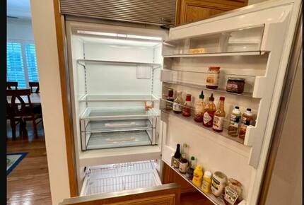 Home Exchange in Virginia Beach, VA the fridge is stocked!