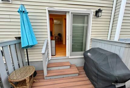 Home Exchange in Virginia Beach, VA back deck with grill