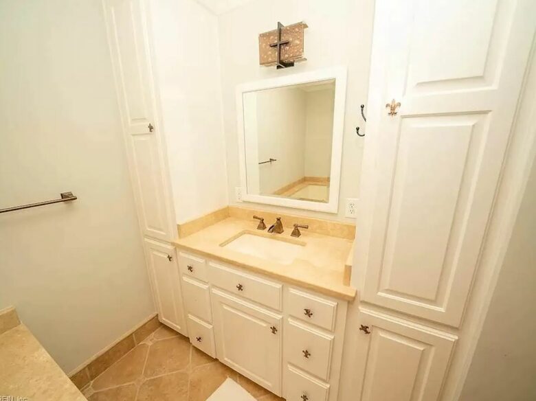 Home Exchange in Virginia Beach, VA bathroom vanity