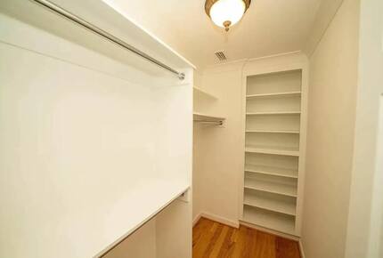 Home Exchange in Virginia Beach, VA master walk in closet