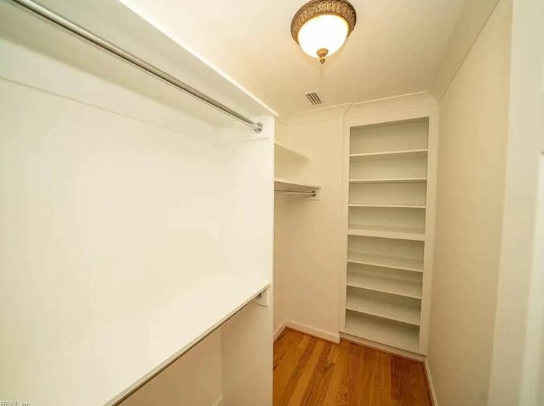Home Exchange in Virginia Beach, VA master walk in closet