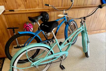 Home Exchange in Virginia Beach, VA beach bikes for your use