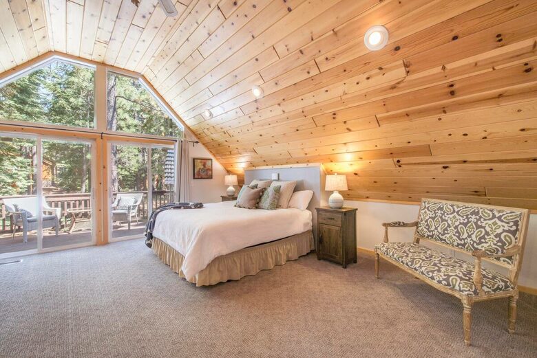 Home Exchange in Truckee, CA, spacious second master bedroom