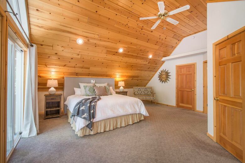 Home Exchange in Truckee, CA, spacious second master suite