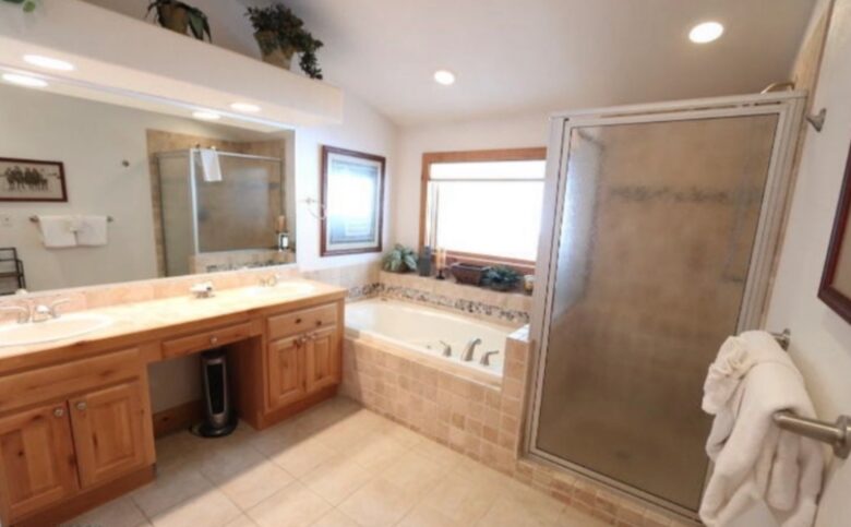 Master bathroom