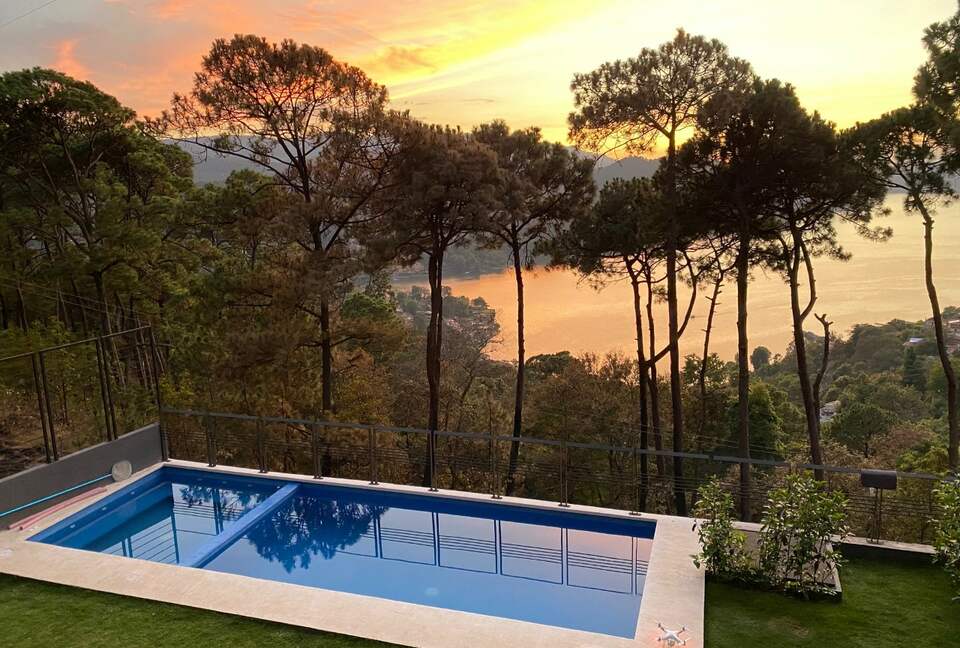 Outdoor pool with beautiful views