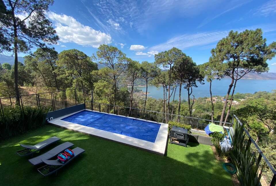 Outdoor pool with beautiful views