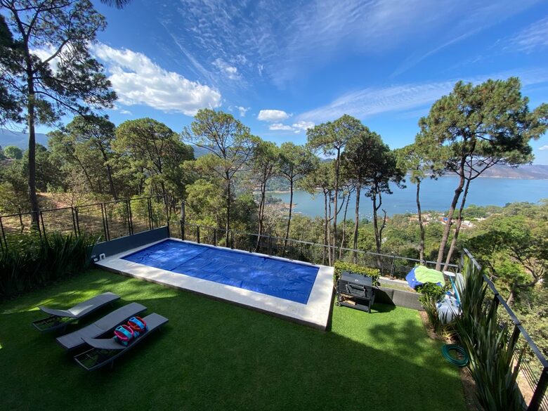 Outdoor pool with beautiful views