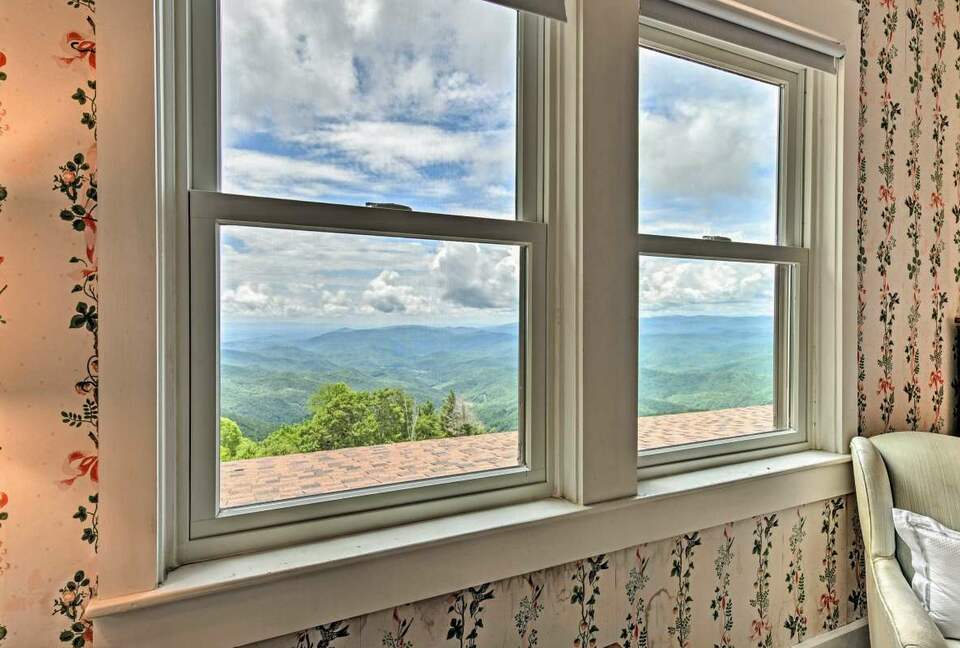 Scenic views from the secondary master bedroom