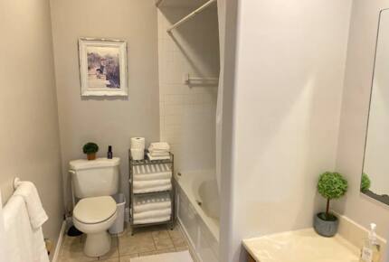 Home Exchange in Winchester, TN basement bathroom