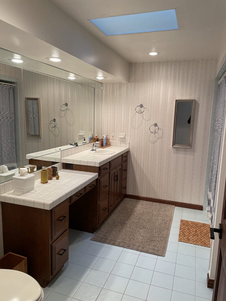 Home Exchange in Muncy Valley, PA, guest bathroom