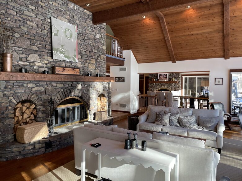 Home Exchange in Muncy Valley, PA, two incredible fireplaces