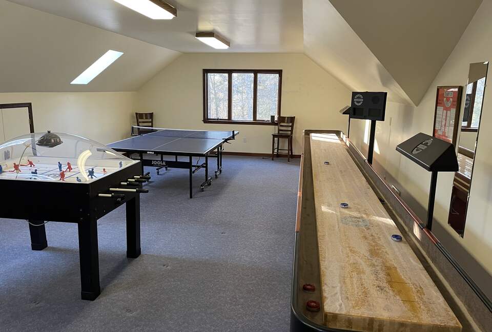Home Exchange in Muncy Valley, PA, well equipped game room