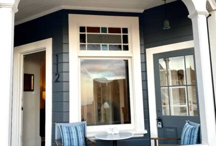 Home Exchange in Pacific Grove, CA, cozy front patio