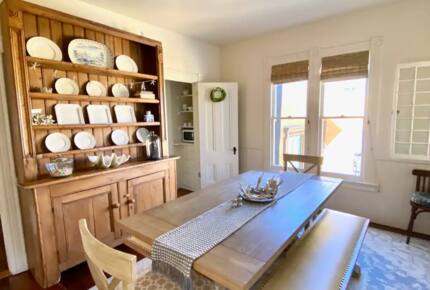 Home Exchange in Pacific Grove, CA, charming plate wall