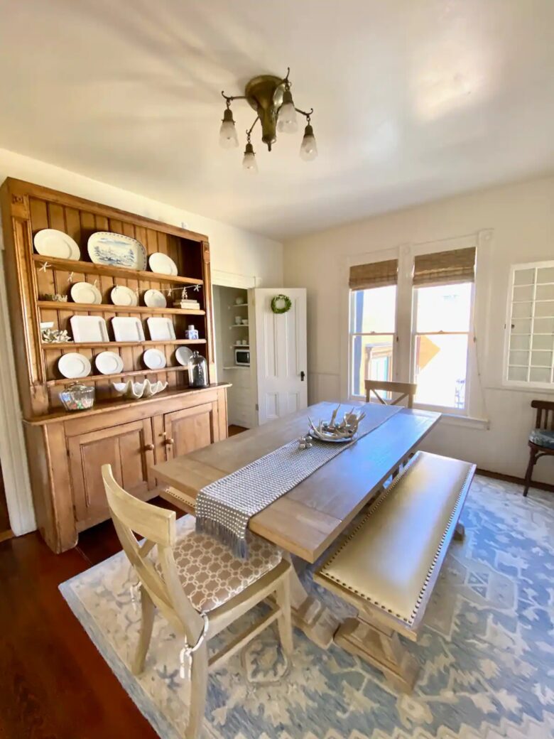 Home Exchange in Pacific Grove, CA, charming plate wall