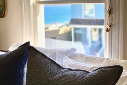 Home Exchange in Pacific Grove, CA, ocean views from king bedroom 2