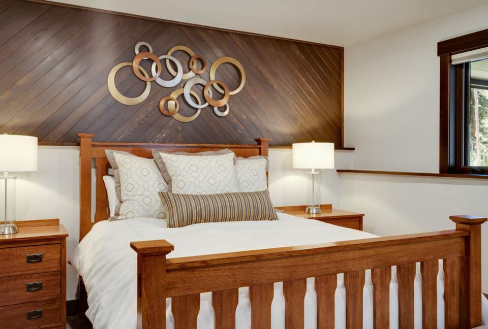 Lower level guest room