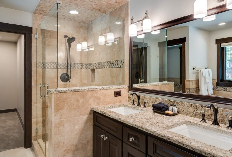 Beautiful master bathroom