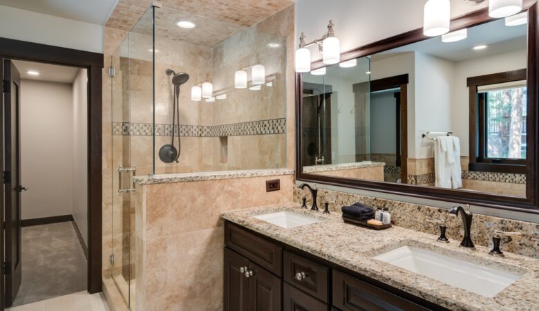 Beautiful master bathroom