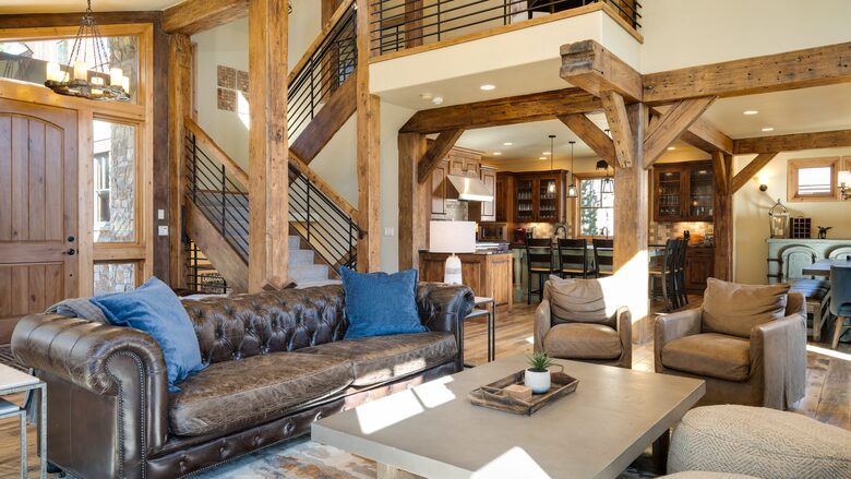 Home Exchange in Breckenridge, CO open concept living space