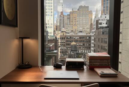View from working space inside master bedroom
