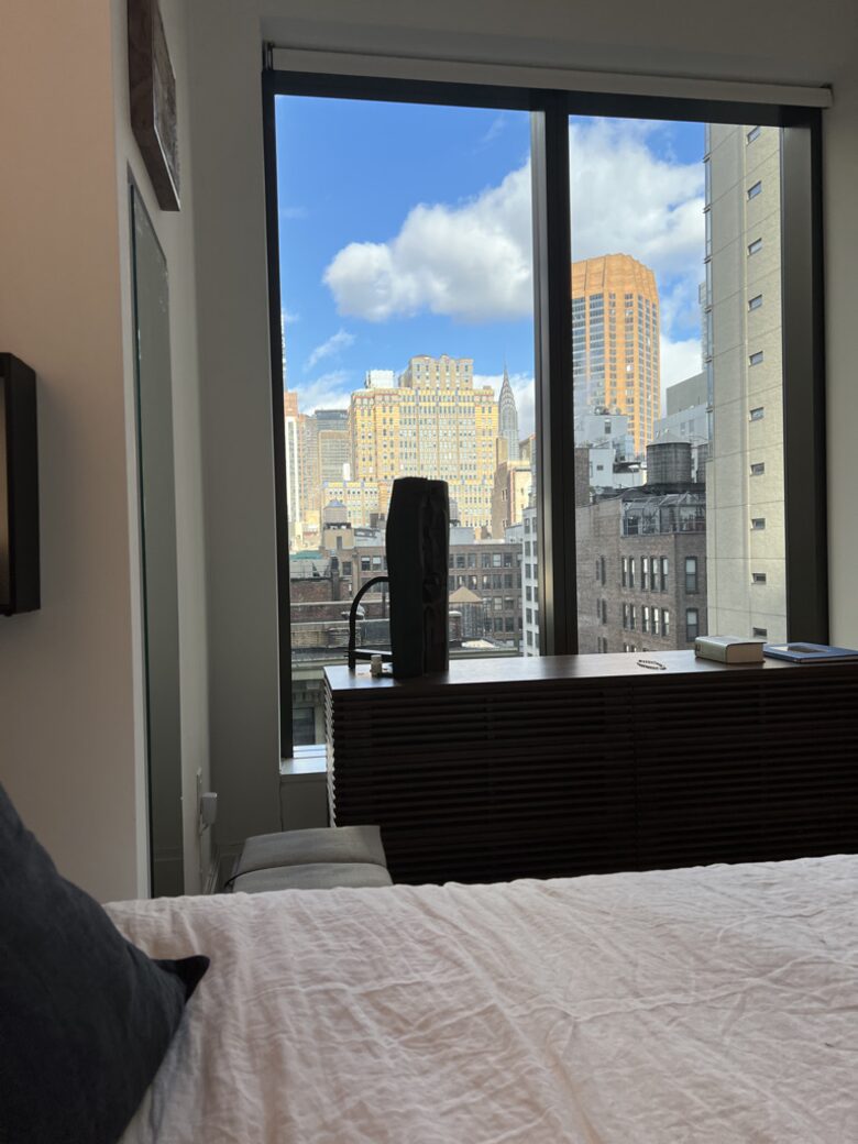 View from guest bedroom