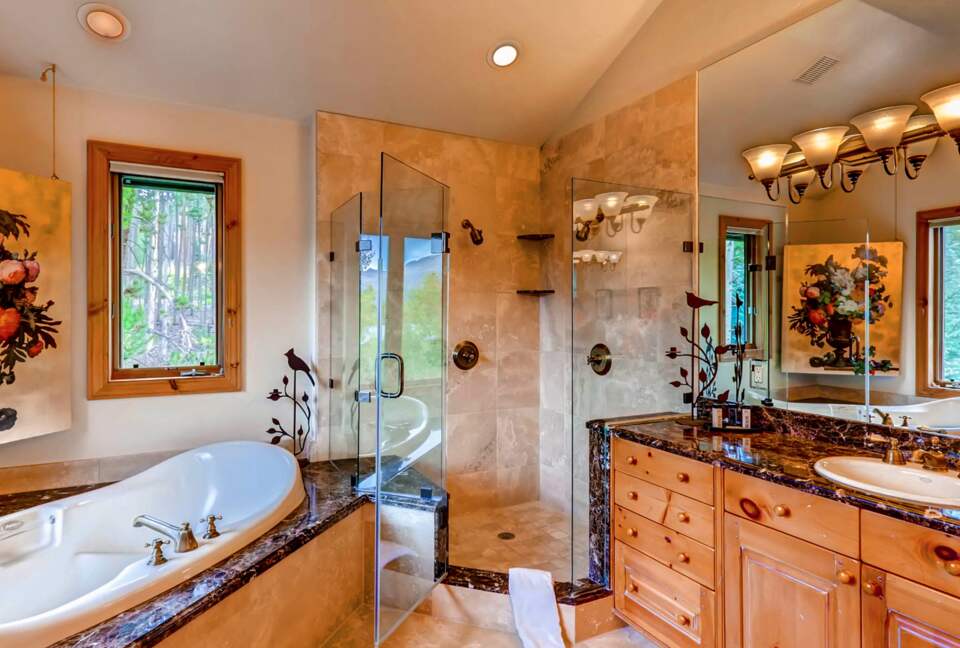 Master bathroom