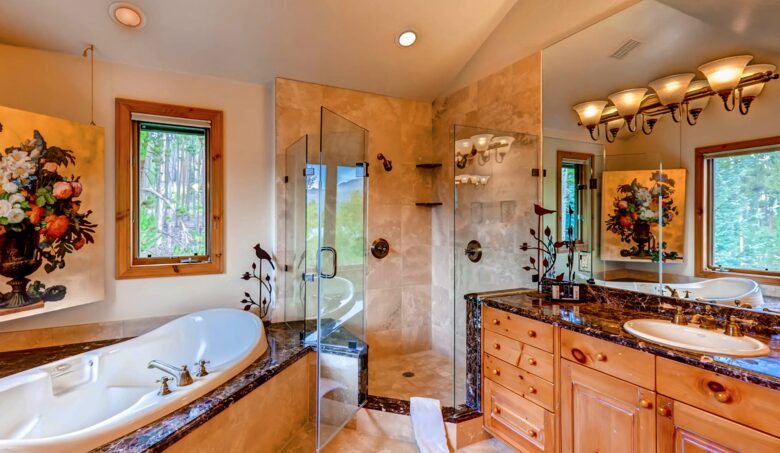 Master bathroom