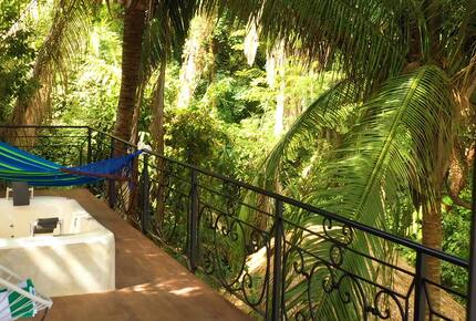 Home Exchange in Sayulita Nay. Mexico, private deck with lounge
