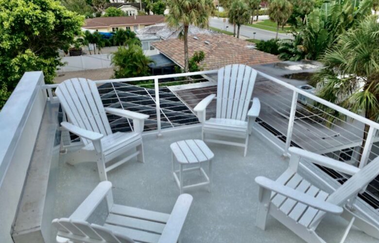 Home Exchange in Clearwater Beach, FL, patio with chairs