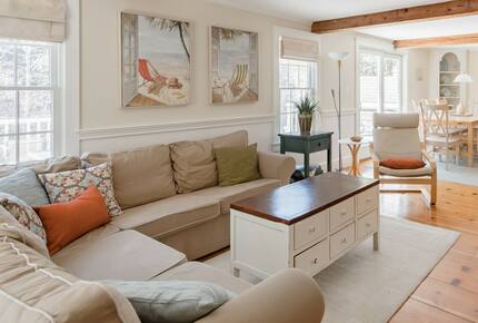 Family Rooms overlooks private back yard and opens into Dining Room