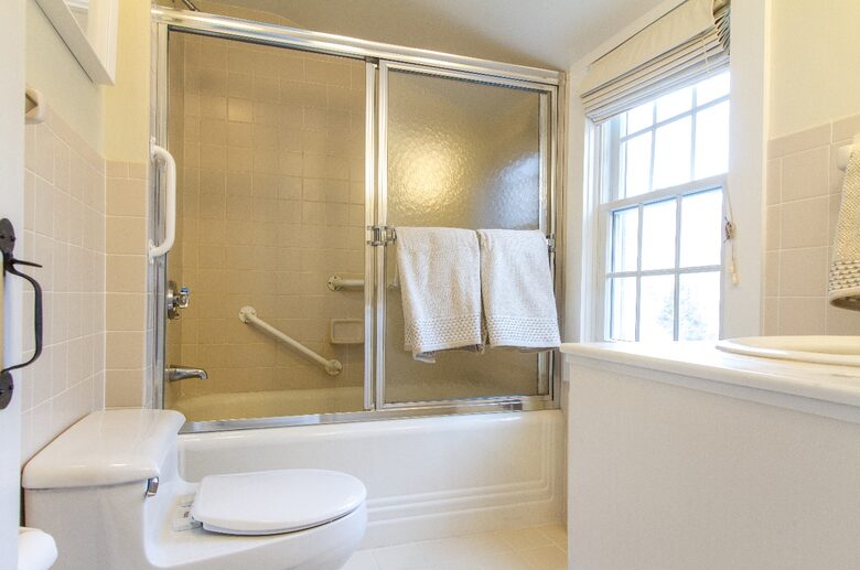 Another Bathroom Upstairs with Shower and Tub