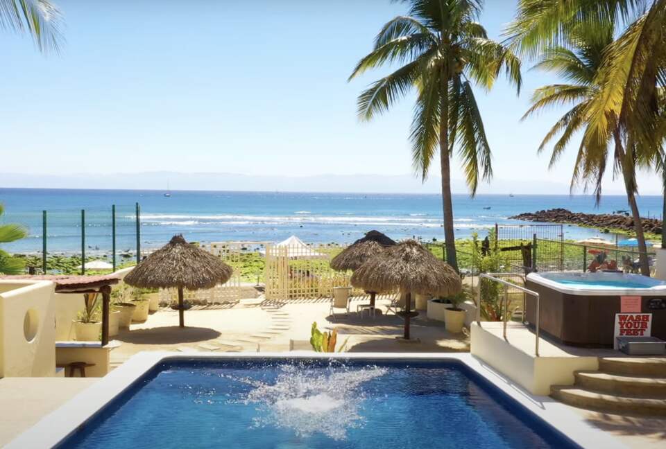 Home Exchange in Sayulita, Nay., Mexico pool and ocean view