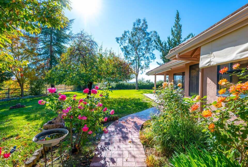 Home Exchange in San Miguel, CA incredible floral yard