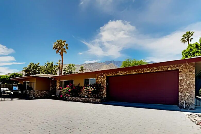 Home Exchange in Palm Springs, CA classic desert home
