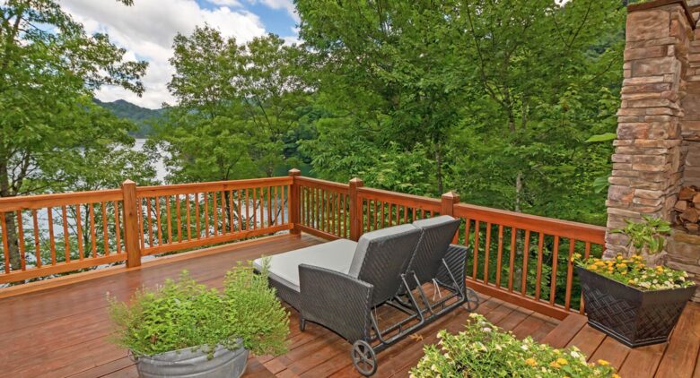 Sun chairs with a view