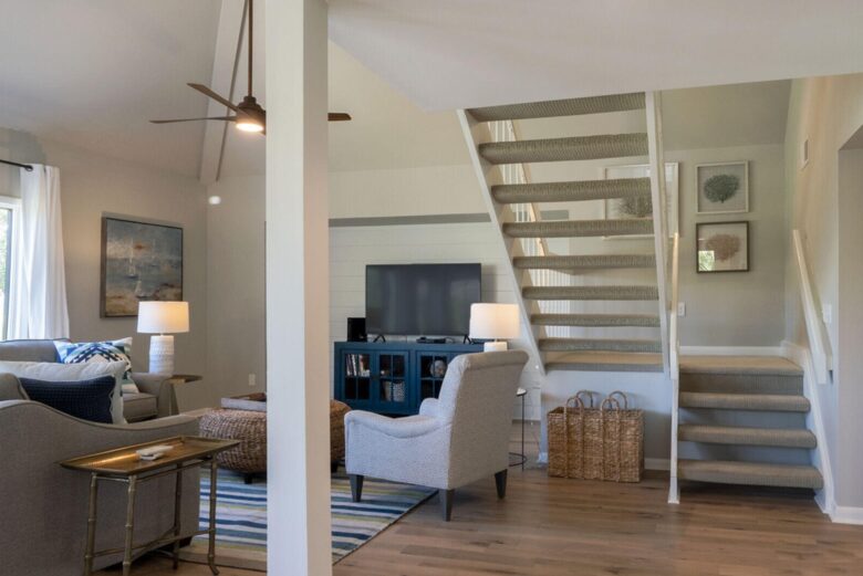 Light and bright living room