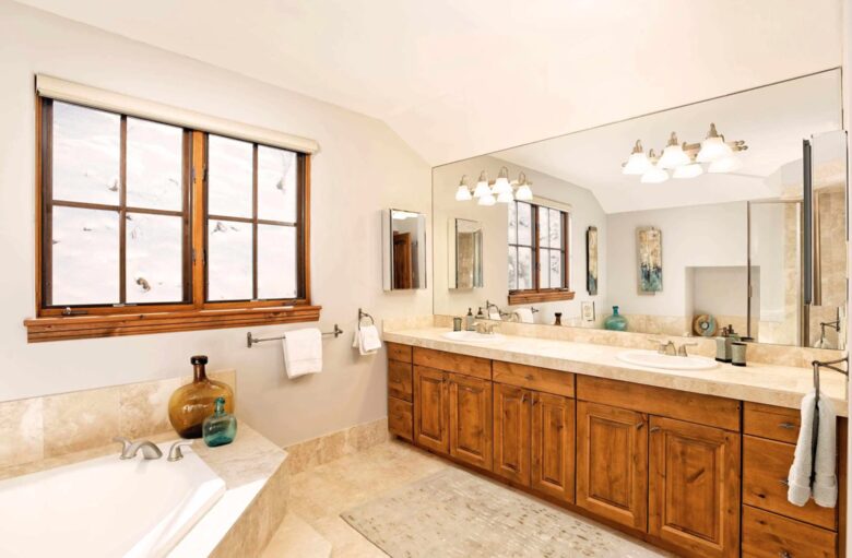 Master bathroom