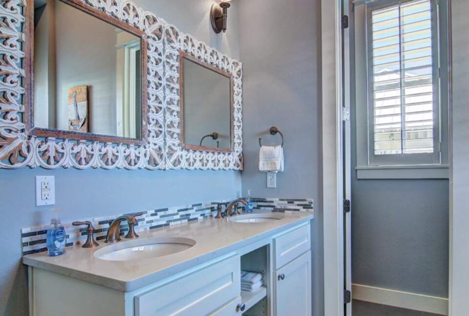 Master bathroom