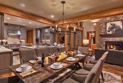 Home Exchange in Steamboat Springs, CO open concept main living space