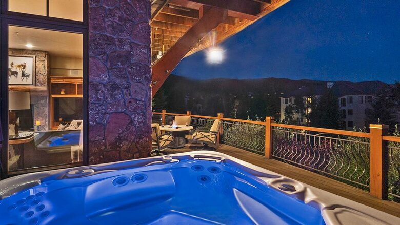 Home Exchange in Steamboat Springs, CO hot tub