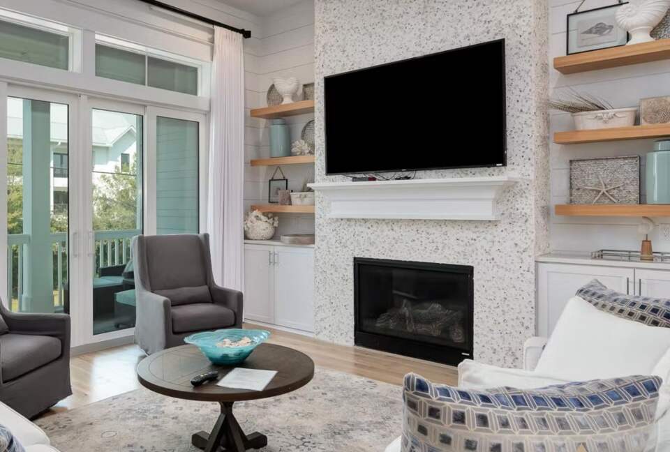 Open living room