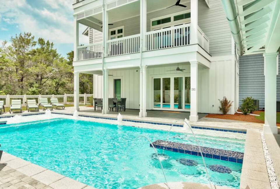 Beautiful outdoor pool