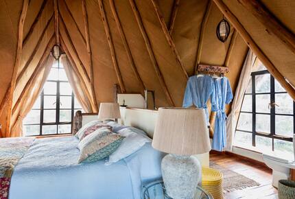 The Round House and Bunk Room at Olepangi Farm - all inclusive - Mt. Kenya - Timau, Kenya