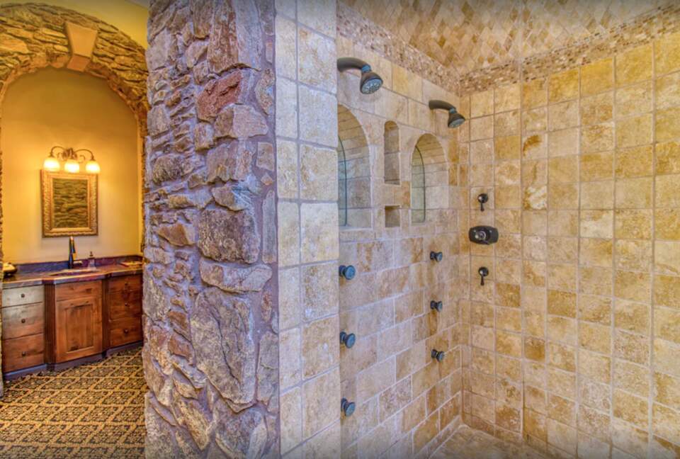 Master bathroom shower
