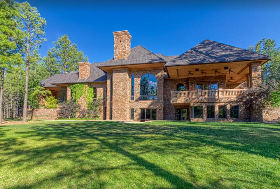 The Castle in Flagstaff backyard